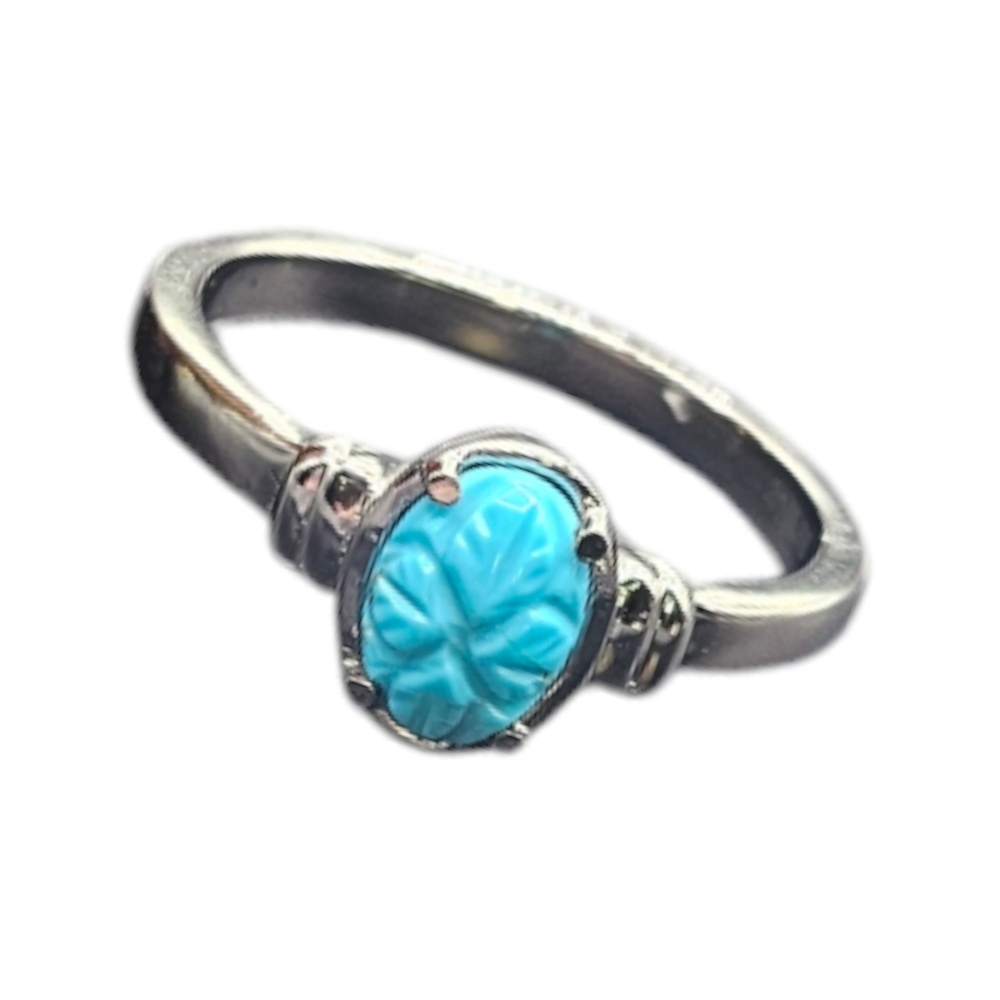 Sleeping Beauty Turquoise Ring